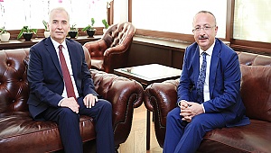 Denizli Valisi Atik'ten Başkan Zolan'a ziyaret