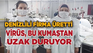 Denizlili firmanın  antiviral kumaş başarısı