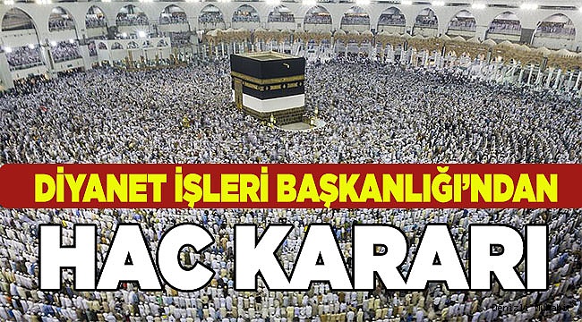 Diyanet’ten hac kurası ve kesin kayıt ücretleri hakkında açıklama!