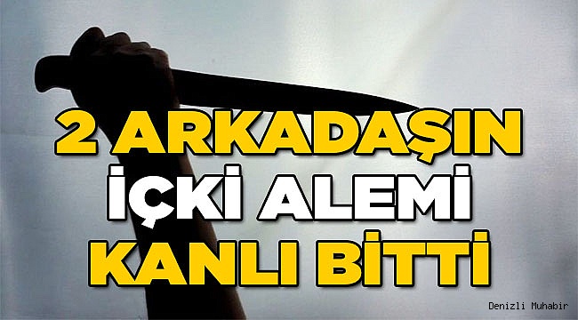 Evine davet ettiği arkadaşını bıçakladı