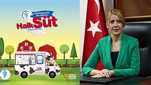 HALK SÜT DAĞITIMINA KALDIĞI YERDEN DEVAM EDİYOR