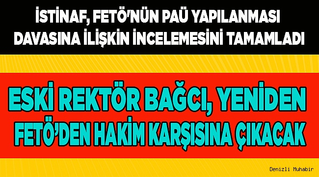 Hüseyin Bağcı ile  yardımcısı Ali Keskin'de yargılanacak