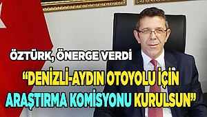 İYİ Parti Denizli Milletvekili Yasin Öztürk, önerge verdi