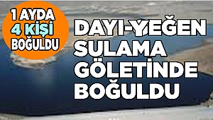 Kale'de sulama göleti 2 can aldı