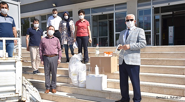 LGS’de kullanılacak maskeler ve dezenfektan malzemeleri okullara gönderildi