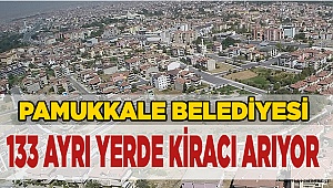 Pamukkale Belediyesi 133 ayrı yerde kiracı arıyor