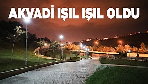 PAMUKKALE BELEDİYESİ AKVADİ PARKI’NI AYDINLATTI