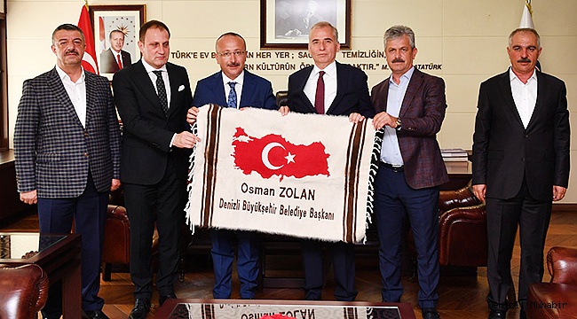 Siirt İlçe Belediye Başkanları Vali Atik’i ziyaret etti