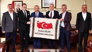 Siirt İlçe Belediye Başkanları Vali Atik’i ziyaret etti