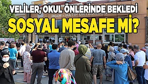Veliler, mesafe kuralına uymadı