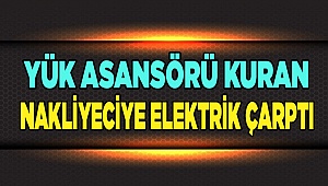 Ev eşyası taşıyacaktı, yüksek gerilim hattına dokundu