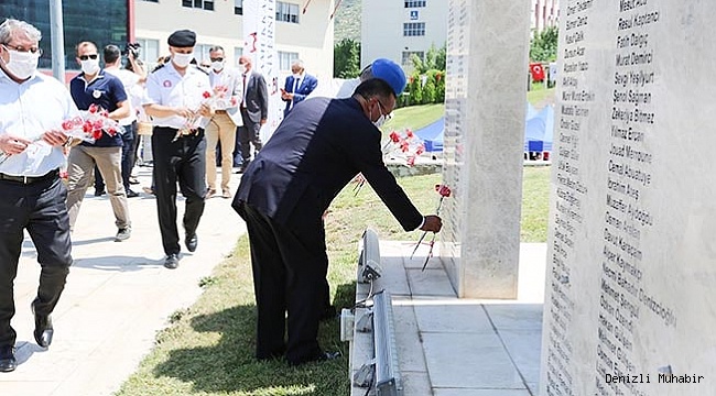 15 Temmuz Şehitleri dördüncü yılında PAÜ’de anıldı