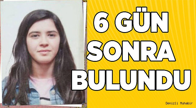 6 gün önce  kaybolan Nafiye bulundu