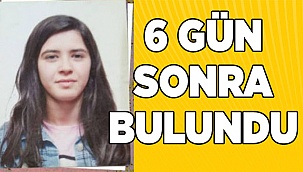 6 gün önce  kaybolan Nafiye bulundu