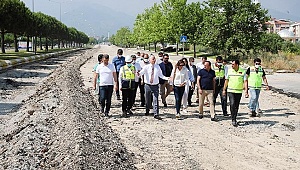 Ali Marım Bulvarı yenileniyor