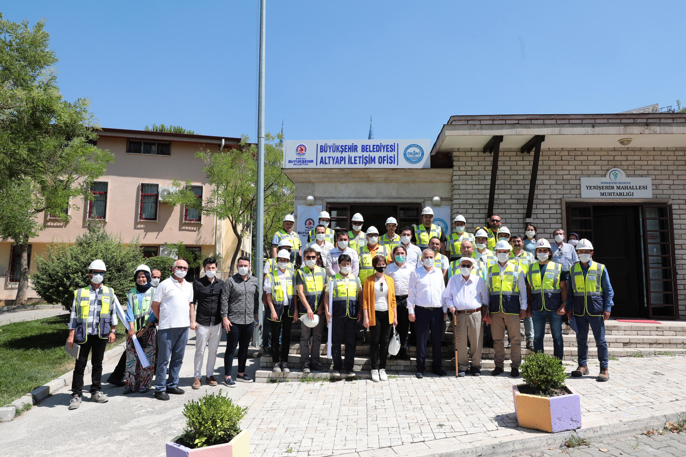 ALTYAPI İLETİŞİM OFİSİ İLE SORUNLARA YERİNDE ÇÖZÜM