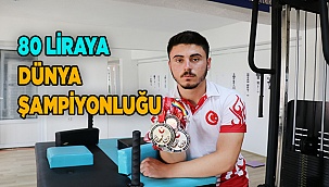 Annesinin pazar parasıyla başladığı sporda hedefi dünya şampiyonluğu