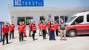BEZ Tekstil’den AKUT’a büyük destek!