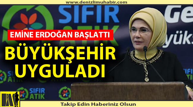 BÜYÜKŞEHİR'DE "SIFIR ATIK" DÖNEMİ BAŞLADI