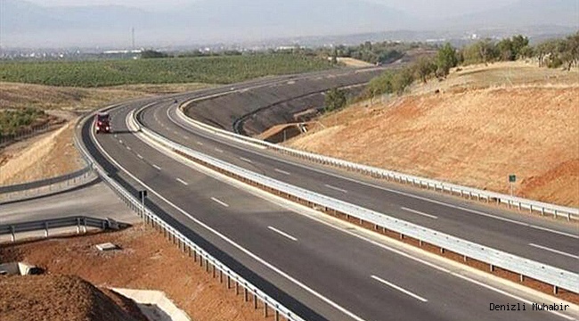 DENİZLİ-AYDIN OTOYOLU İHALESİ BİTTİ