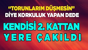 Denizli'de 2. kattan düşen kişi ağır yaralandı