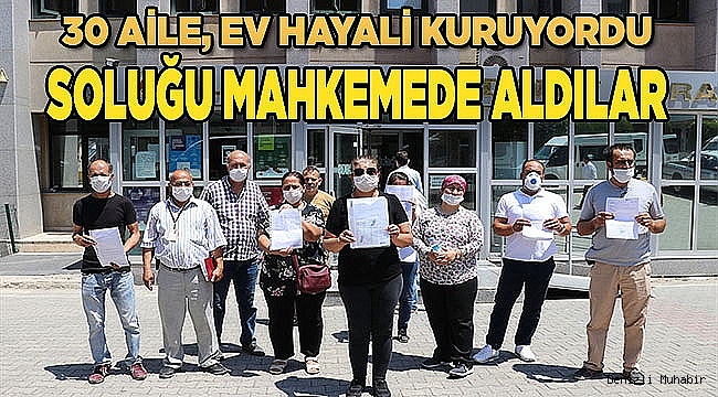 Denizli'de prefabrik ev dolandırıcılığı mağduru oldular