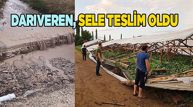 Denizli'de sağanak hayatı olumsuz etkiledi