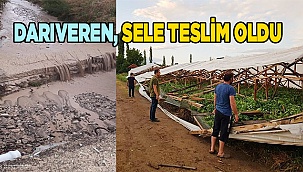 Denizli'de sağanak hayatı olumsuz etkiledi