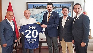 Fenerbahçeliler Derneğinden Denizli Valisi Atik'e ziyaret