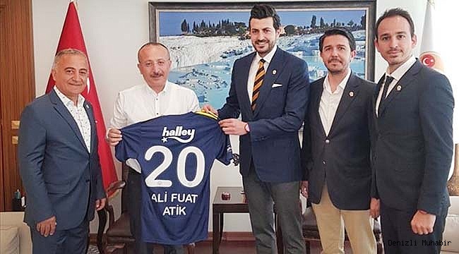 Fenerbahçeliler Derneğinden Vali Atik'e ziyaret