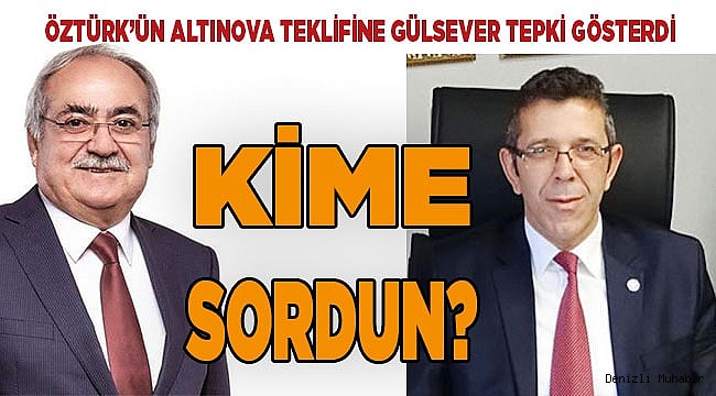 GÜLSEVER: KİME SORDUNUZ?