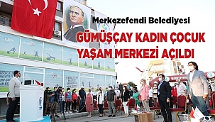 GÜMÜŞÇAY KADIN ÇOCUK YAŞAM MERKEZİ AÇILDI