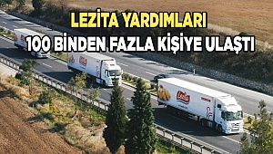Lezita yardımları 100 binden fazla kişiye ulaştı