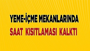 Lokanta, cafe ve kahvelerde normal çalışmaya dönülüyor