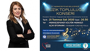 MERKEZEFENDİ MÜZİK TOPLULUĞU KONSER VERECEK