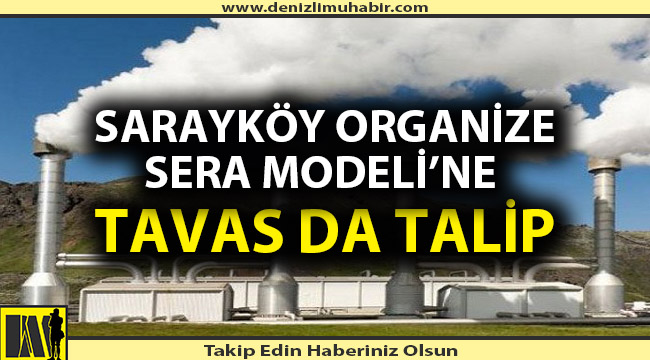 ÖNCE SARAYKÖY ŞİMDİ DE TAVAS