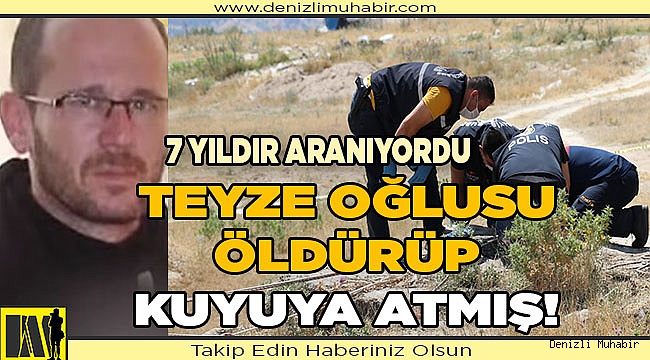 Teyzesinin oğlu gözaltına alındı
