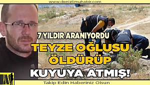 Teyzesinin oğlu gözaltına alındı