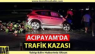 TRAKTÖRLE OTOMOBİL ÇARPIŞTI