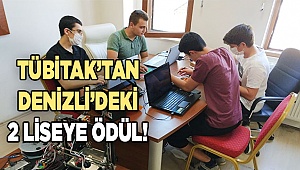 TÜBİTAK'ın yarışmasından Denizli’ye 2 ödül
