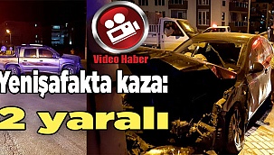 Yenişafakta kaza: 2 yaralı