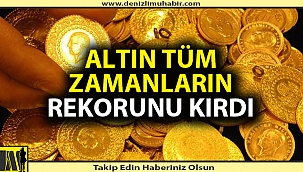 ALTIN KIRILMADIK REKOR BIRAKMADI