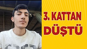 Balkondan düşen genç öldü
