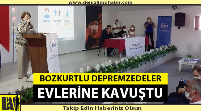Bozkurt Depreminin Yaraları Sarılıyor