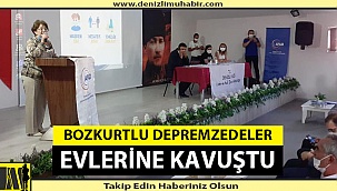 Bozkurt Depreminin Yaraları Sarılıyor