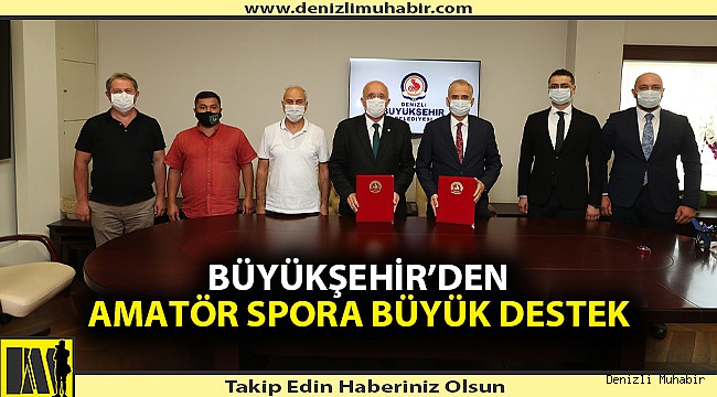 Büyükşehir’den amatör spora büyük destek