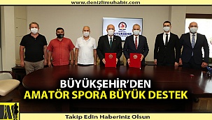 Büyükşehir’den amatör spora büyük destek