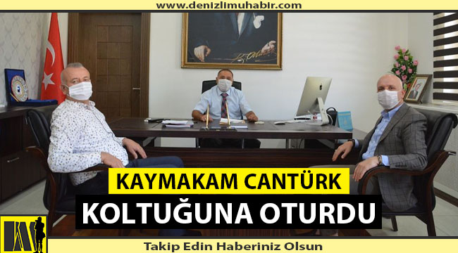Cantürk ziyaretleri kabul etmeye başladı