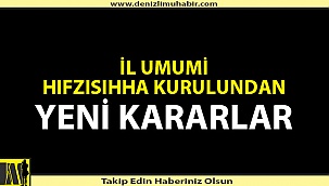 Denizli'de 65 yaş üstüne kısıtlama getirildi