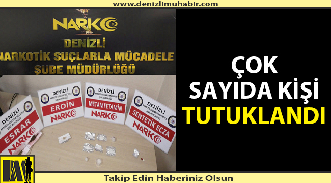 Denizli'de dev uyuşturucu operasyonu
